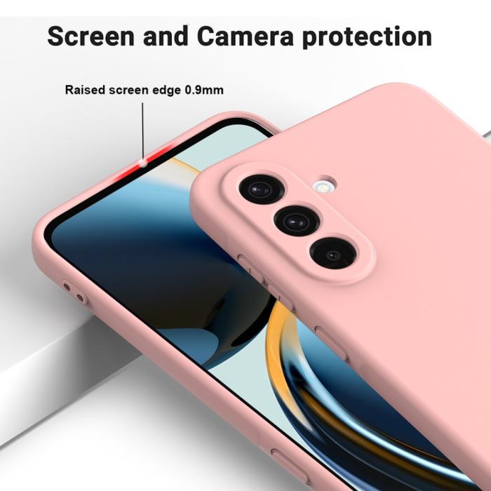 Bild 4, Samsung Galaxy A26 5G Skal Liquid Silikon Rosa