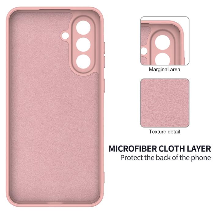 Bild 6, Samsung Galaxy A26 5G Skal Liquid Silikon Rosa