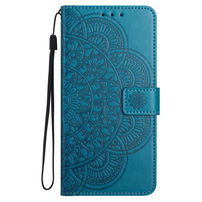 Bild 6, Samsung Galaxy A16 / A26 5G Fodral Mandala Läder Blå