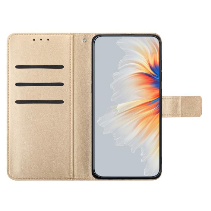 Bild 2, Samsung Galaxy A16 / A26 5G Fodral Mandala Läder Guld