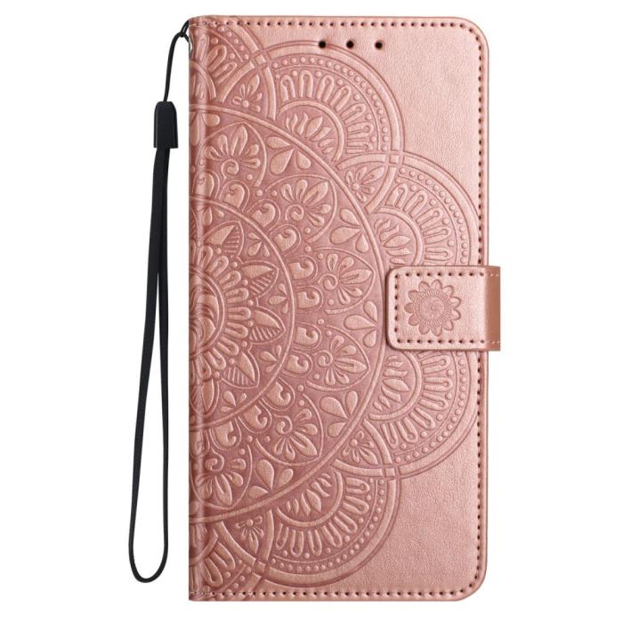 Bild 6, Samsung Galaxy A16 / A26 5G Fodral Mandala Läder Roséguld