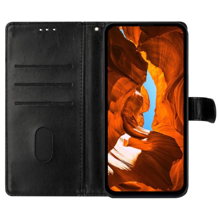 Bild 2, Samsung Galaxy A16/A26 5G Fodral Med Blommigt Tryck Svart