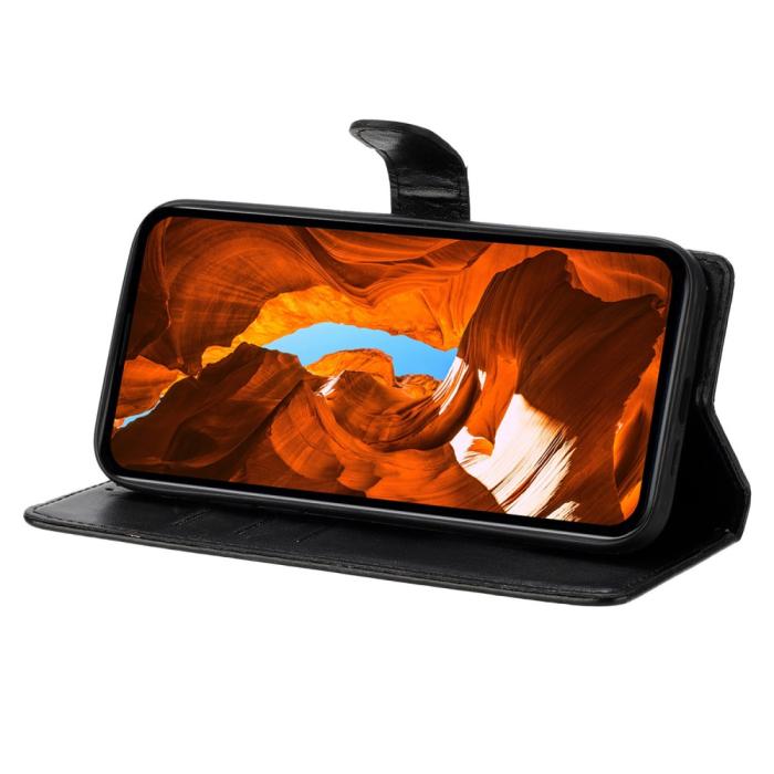 Bild 3, Samsung Galaxy A16/A26 5G Fodral Med Blommigt Tryck Svart