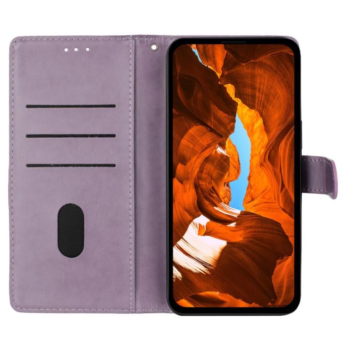 Bild 2, Samsung Galaxy A16/A26 5G Fodral Med Blommigt Tryck Lila