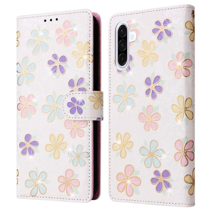 Bild 1, Samsung Galaxy A16/A26 5G Fodral RFID Färgglada Blommor