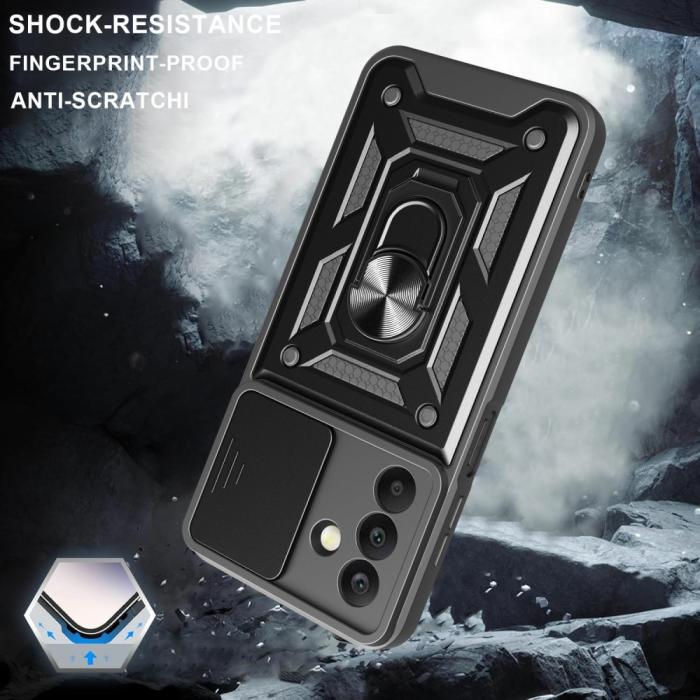 Bild 6, Samsung Galaxy A26 5G Skal CamShield Ring Hybrid Svart