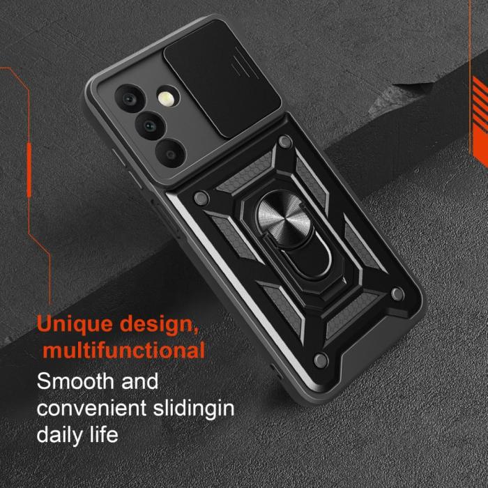 Bild 2, Samsung Galaxy A26 5G Skal CamShield Ring Hybrid Blå