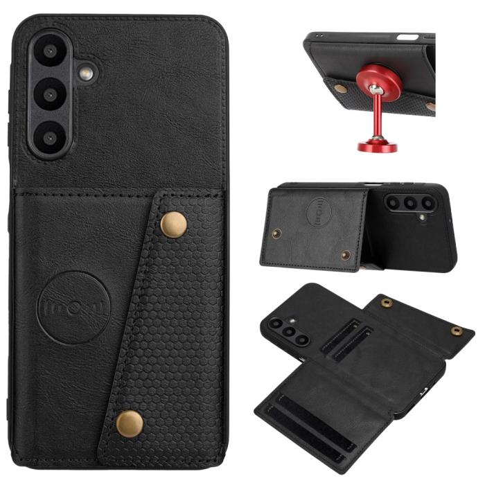 Bild 5, Samsung Galaxy A26 5G Skal Läder Med Kortfack Och Magnet