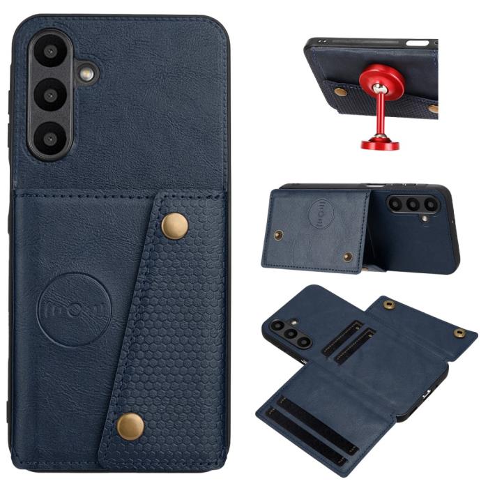 Bild 5, Samsung Galaxy A26 5G Skal Läder Med Kortfack Och Magnet
