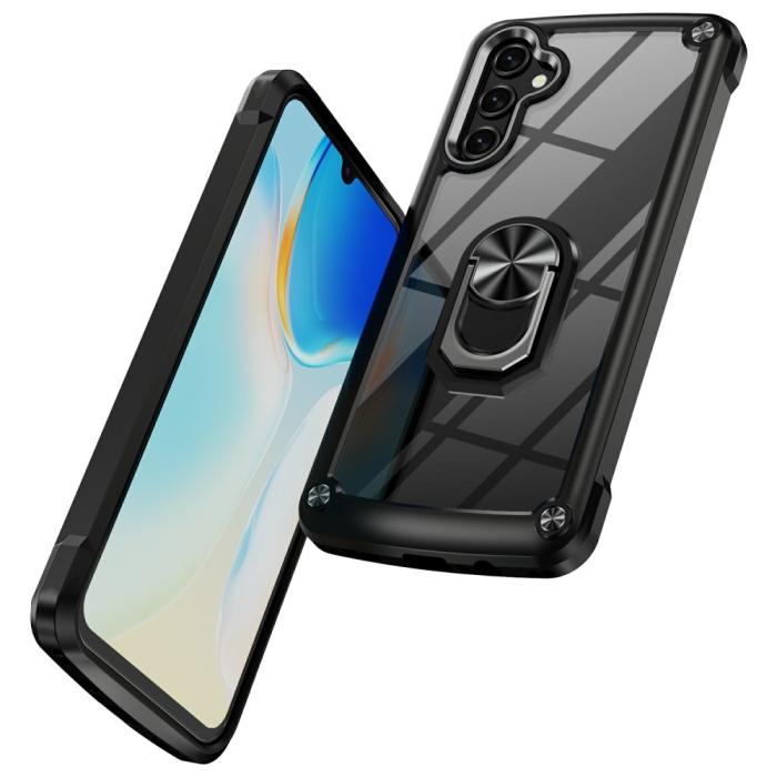 Bild 2, Samsung Galaxy A16/A26 5G Skal Shockproof Ring Hybrid Svart