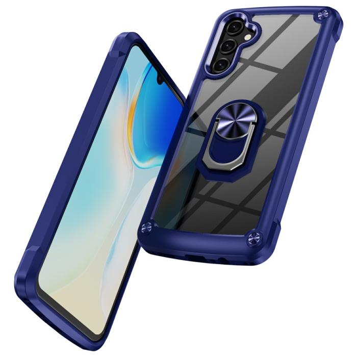 Bild 2, Samsung Galaxy A16/A26 5G Skal Shockproof Ring Hybrid Blå