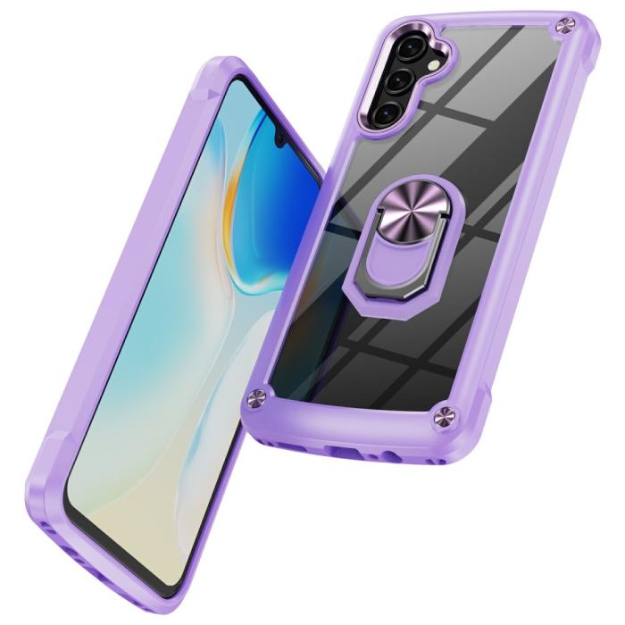Bild 2, Samsung Galaxy A16/A26 5G Skal Shockproof Ring Hybrid Lila