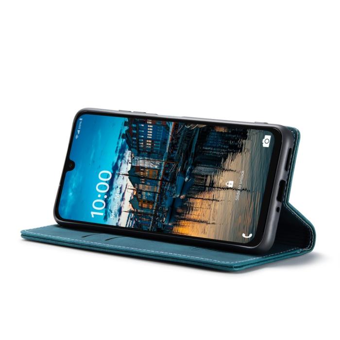 Bild 3, CASEME Galaxy A16/A26 5G Fodral Flip Retro Läder Blå
