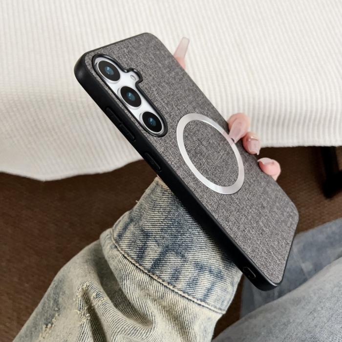 Bild 5, Samsung Galaxy A16/A26 5G Skal MagSafe Nylon Grå