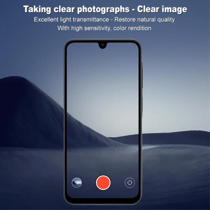 Bild 3, IMAK Samsung Galaxy A26 5G Linsskydd Härdat Glas Svart