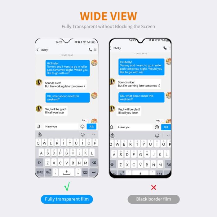 Bild 2, ENKAY Galaxy A26 5G 2-PACK Skärmskydd Härdat Glas