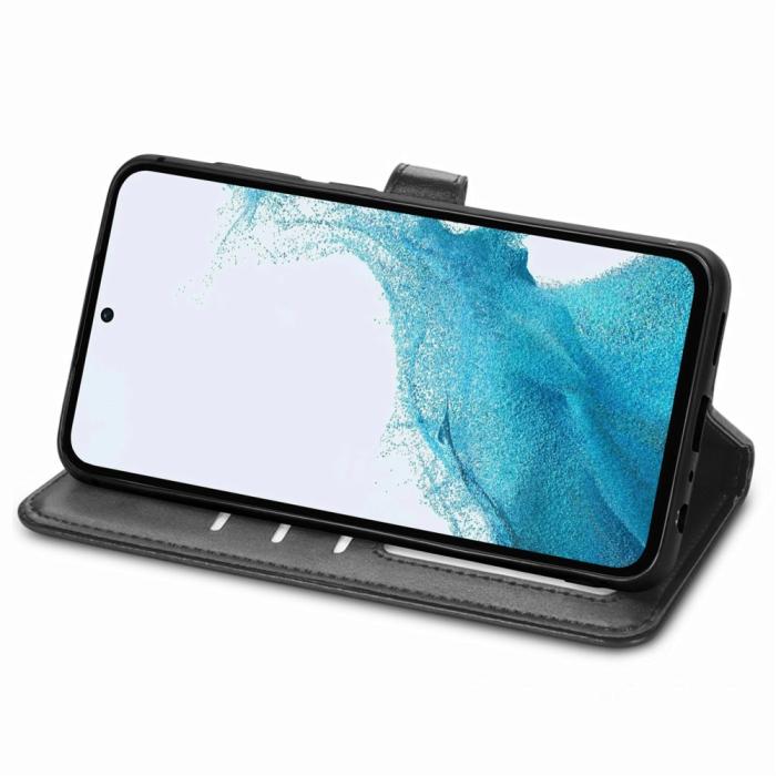Bild 3, Samsung Galaxy A36 5G / A56 5G Plånboksfodral Läder Svart