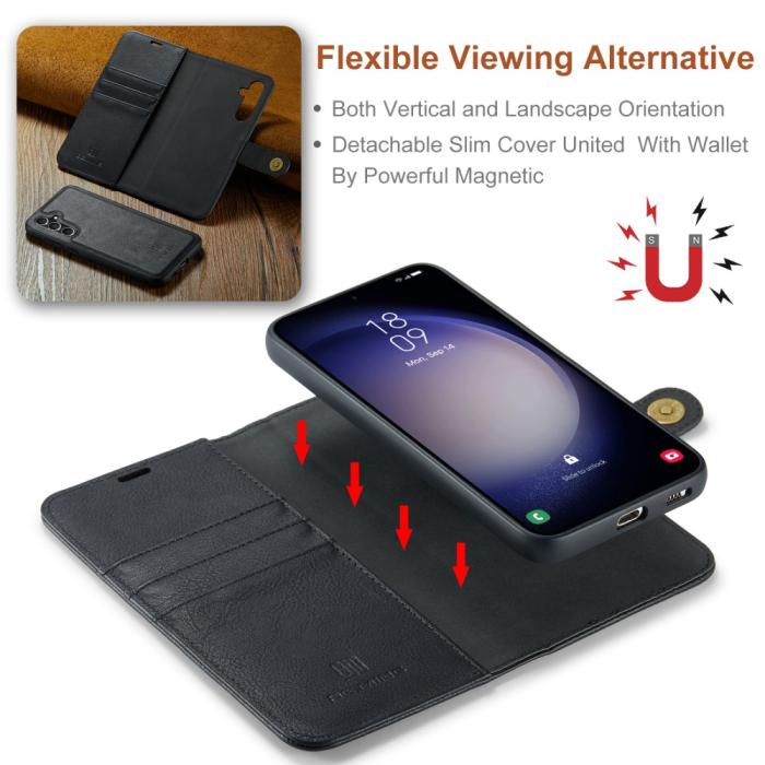 Bild 5, DG.MING Samsung Galaxy A36 5G/A56 5G 2in1 Fodral / Skal Svart