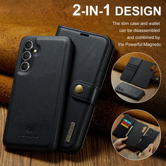 Bild 6, DG.MING Samsung Galaxy A36 5G/A56 5G 2in1 Fodral / Skal Svart