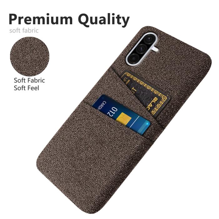 Bild 3, Samsung Galaxy A56 5G / A36 5G Skal Med Kortfack Tygbelagt