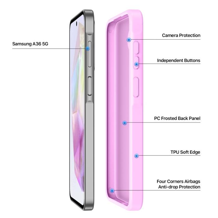 Bild 4, DUX DUCIS Galaxy A36 5G/A56 5G Skal Yind Series Rosa