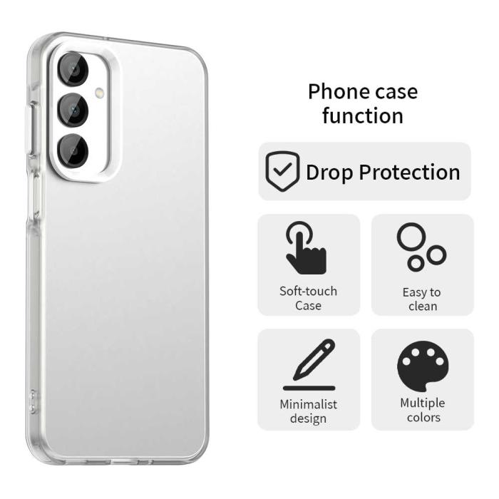 Bild 4, Samsung Galaxy A36 5G/A56 5G Skal Hybrid Matt Vit