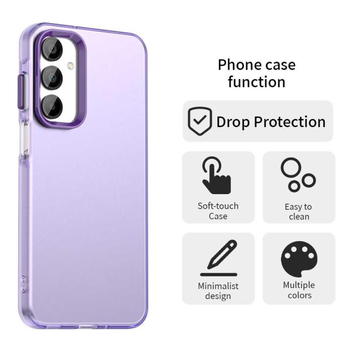 Bild 4, Samsung Galaxy A36 5G/A56 5G Skal Hybrid Matt Lila