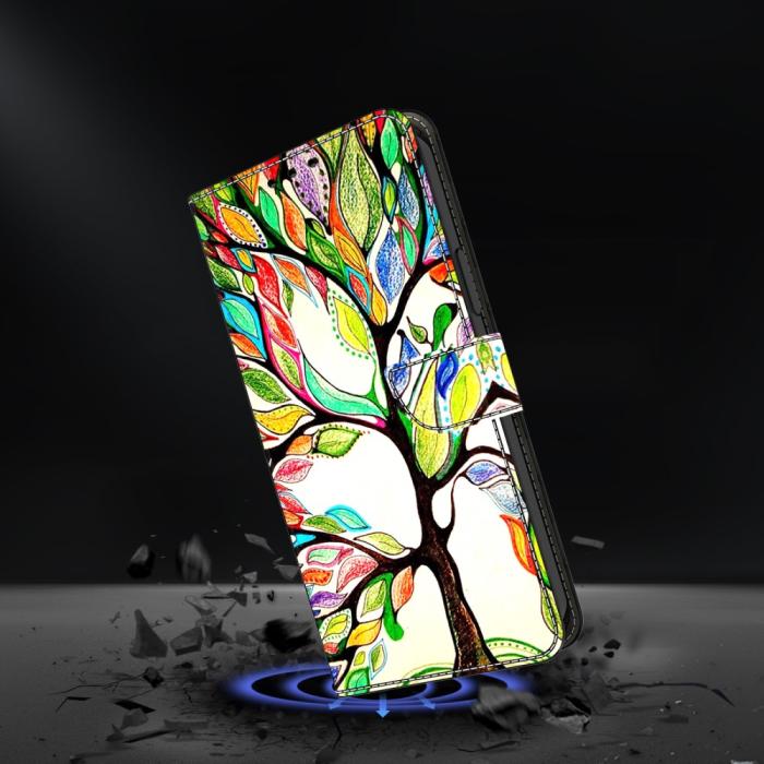 Bild 4, Samsung Galaxy A36 5G/A56 5G Fodral Med Tryck Färgglatt Träd
