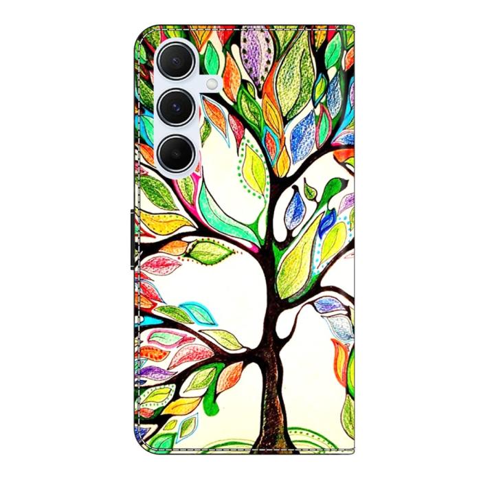Bild 6, Samsung Galaxy A36 5G/A56 5G Fodral Med Tryck Färgglatt Träd