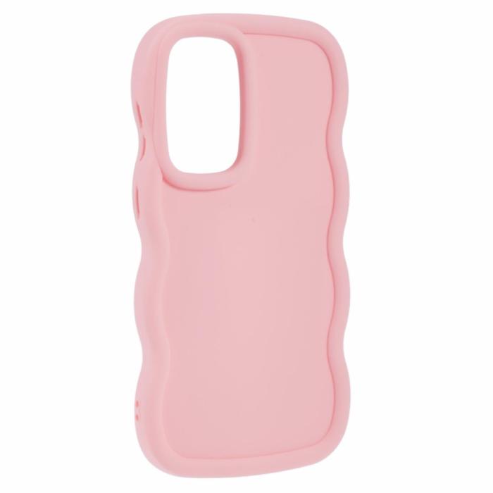 Bild 3, Samsung Galaxy A56 5G / A36 5G Mobilskal Wavy Ljus Rosa