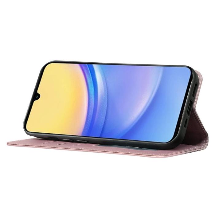 Bild 3, Samsung Galaxy A56 5G/A36 5G Fodral Flip Läder Roséguld
