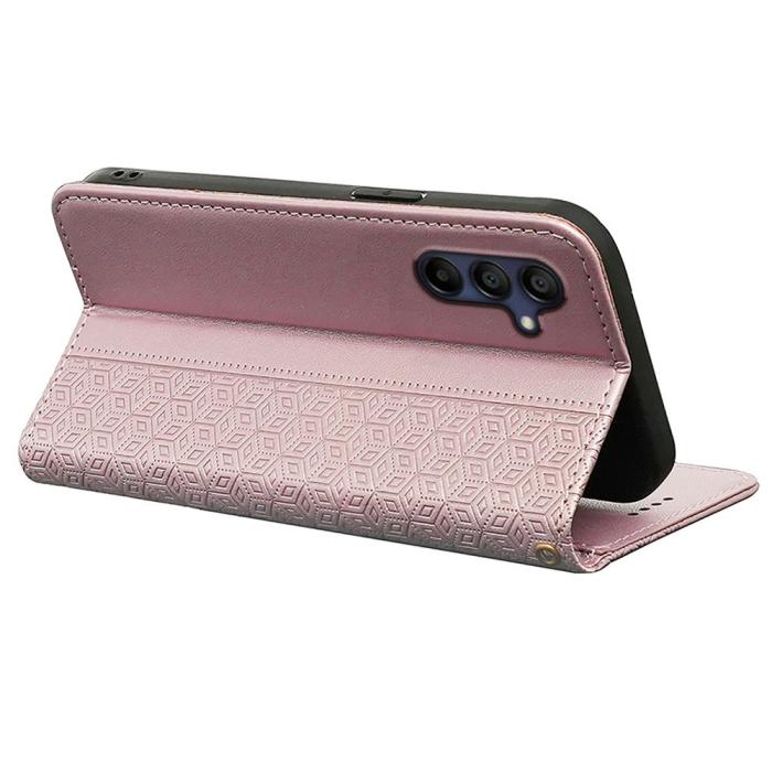 Bild 4, Samsung Galaxy A56 5G/A36 5G Fodral Flip Läder Roséguld