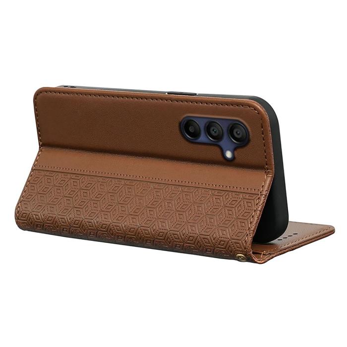 Bild 4, Samsung Galaxy A56 5G/A36 5G Fodral Flip Läder Brun