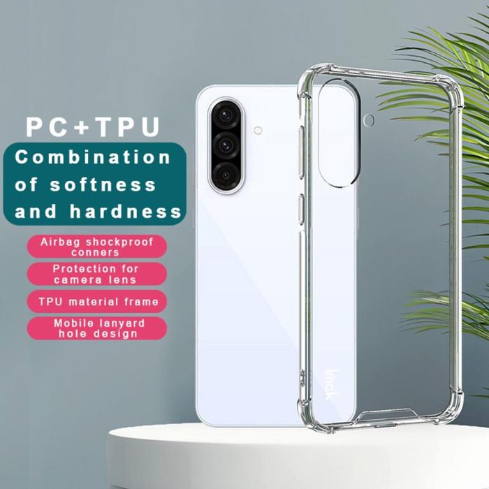 Bild 2, IMAK Galaxy A56 5G / A36 5G Skal Shockproof Transparent