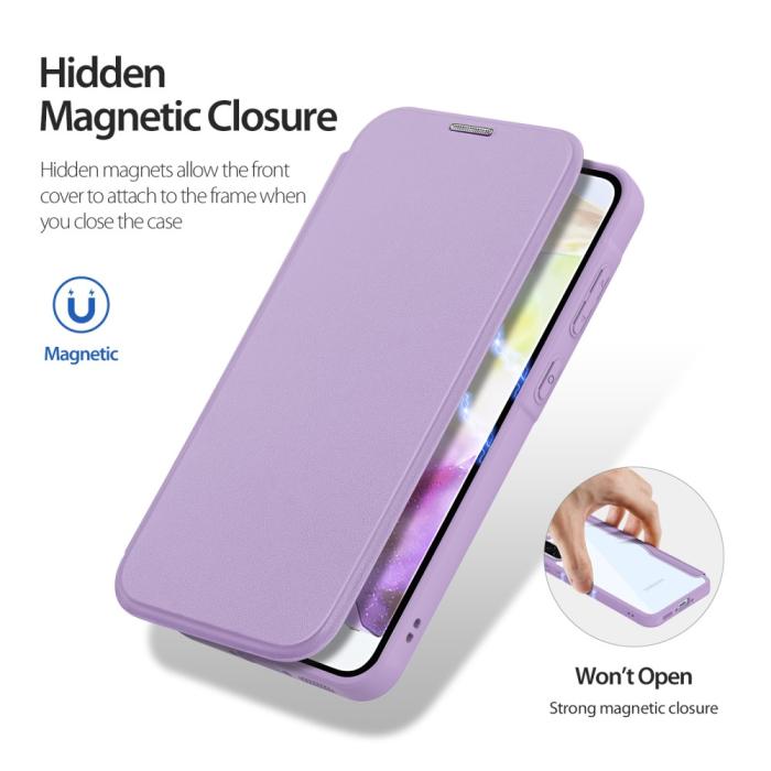 Bild 4, DUX DUCIS Galaxy A36 5G/A56 5G Fodral Skin X Pro Lila