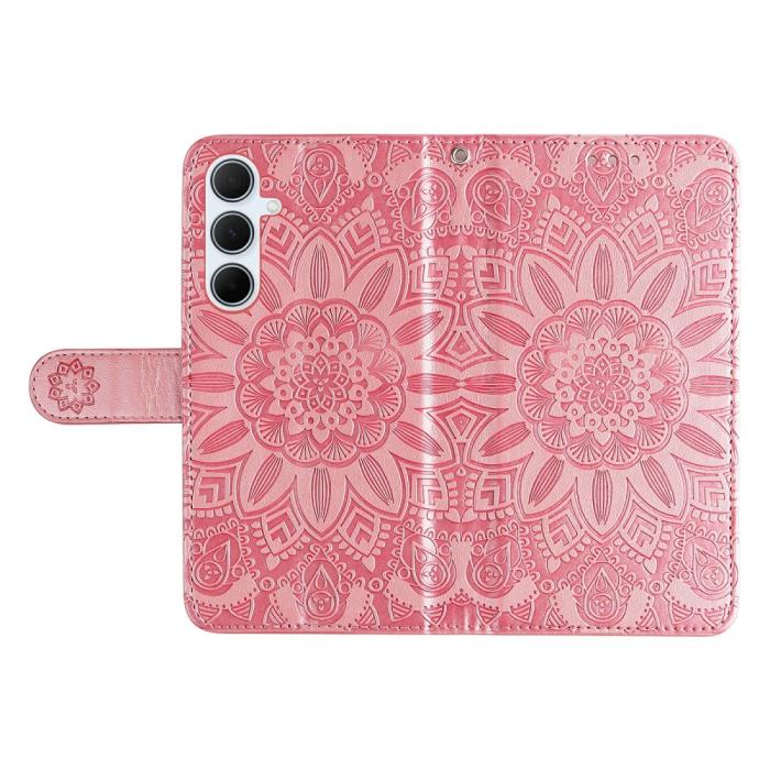 Bild 6, Samsung Galaxy A36 5G / A56 5G Fodral Läder Solros Rosa