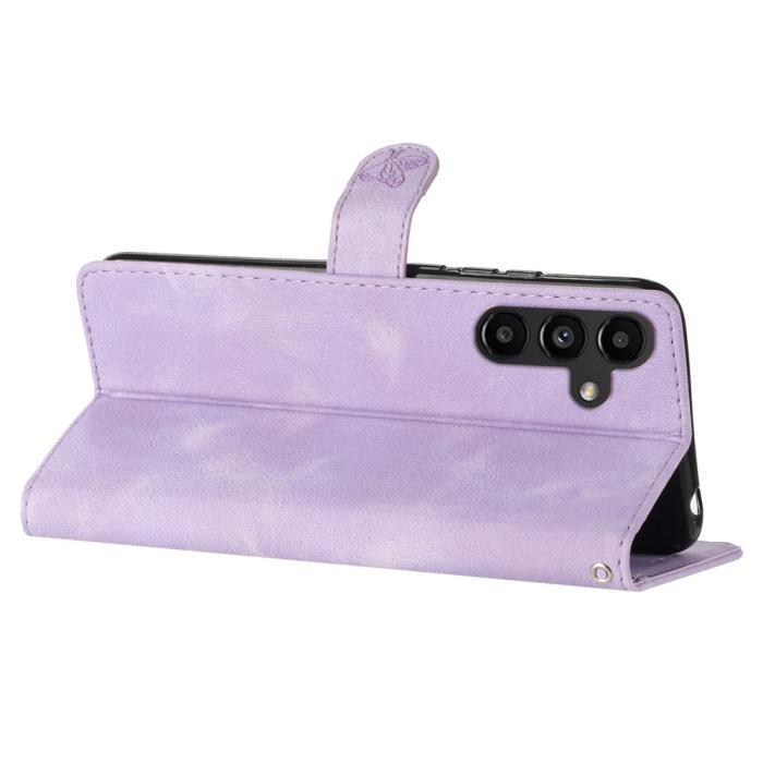 Bild 4, Samsung Galaxy A36 5G/A56 5G Fodral Med Blommigt Tryck