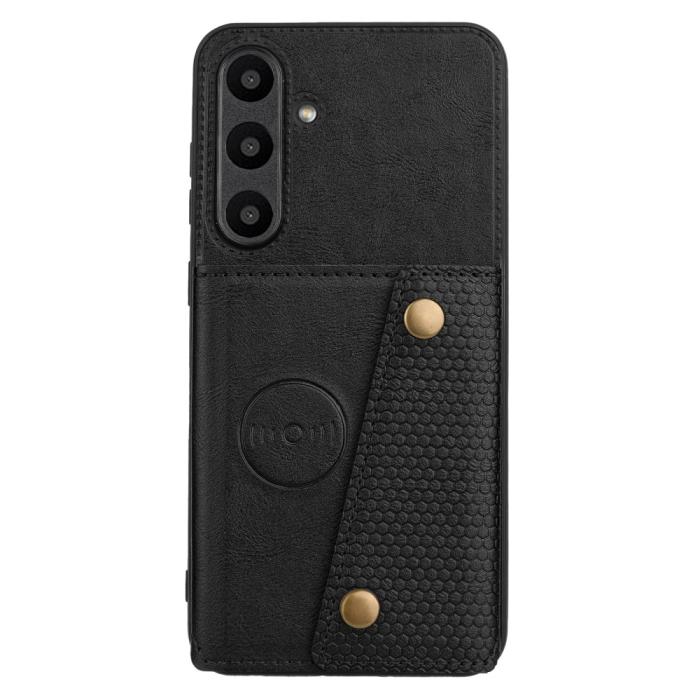 Bild 2, Galaxy A56 5G/A36 5G Skal Läder Med Kortfack Och Magnet
