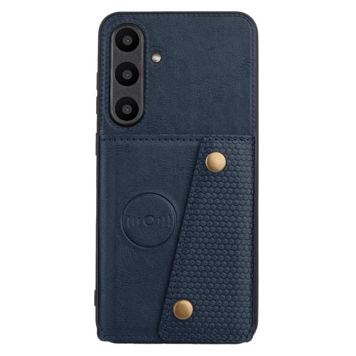 Bild 2, Galaxy A56 5G/A36 5G Skal Läder Med Kortfack Och Magnet
