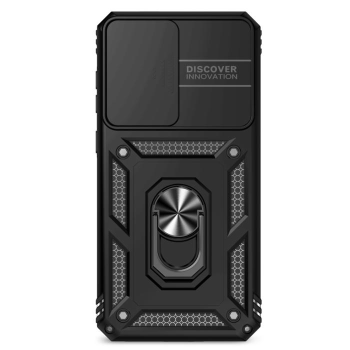 Bild 3, Samsung Galaxy A56 5G/A36 5G Skal CamShield Ring Hybrid Svart