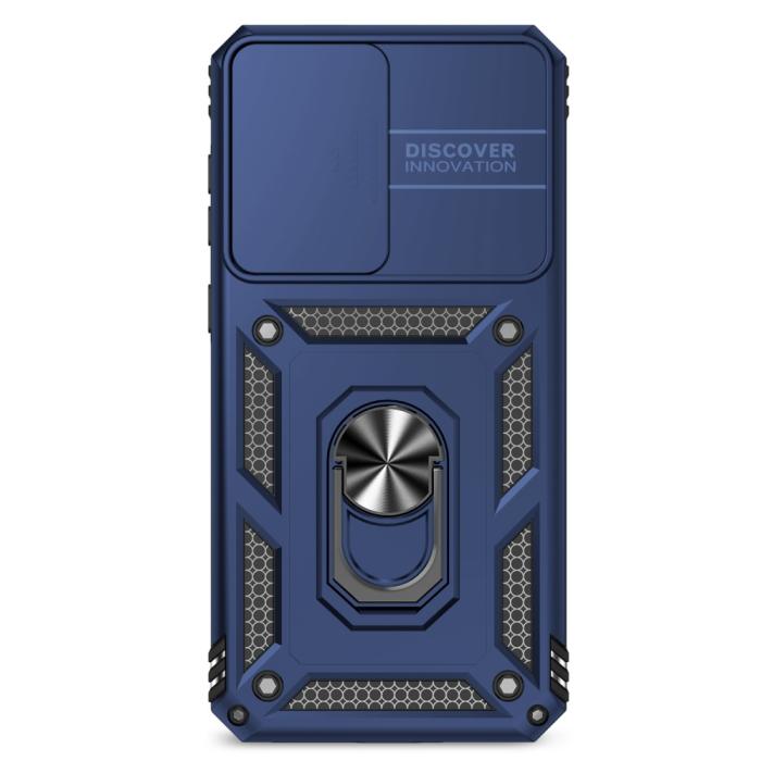 Bild 3, Samsung Galaxy A56 5G/A36 5G Skal CamShield Ring Hybrid Blå