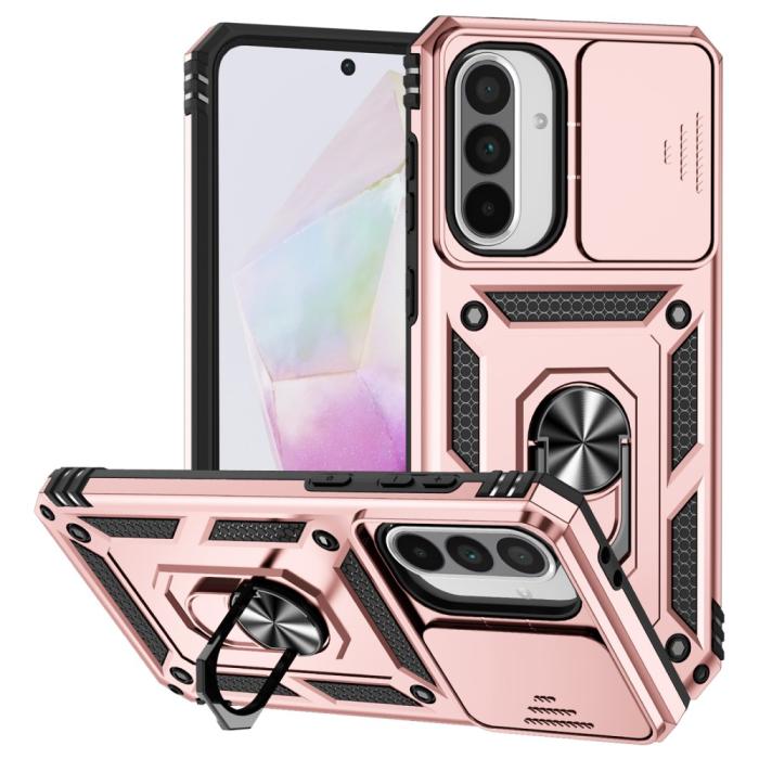 Bild 1, Samsung Galaxy A56 5G/A36 5G Skal CamShield Ring Hybrid