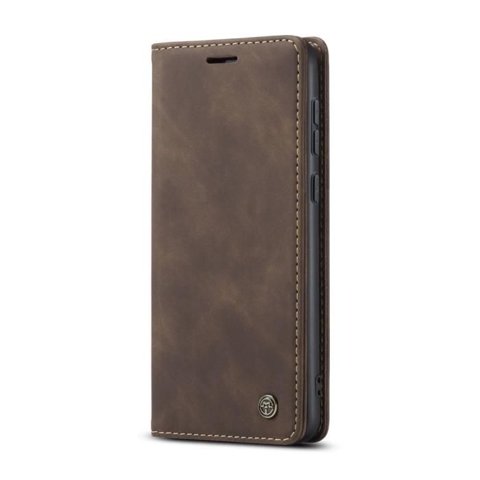 Bild 2, CASEME Galaxy A56 5G/A36 5G Fodral Retro Läder Mörk Brun
