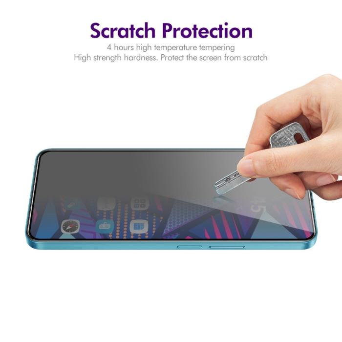 Bild 6, ENKAY Galaxy A56 5G/A36 5G Skärmskydd Heltäckande Privacy
