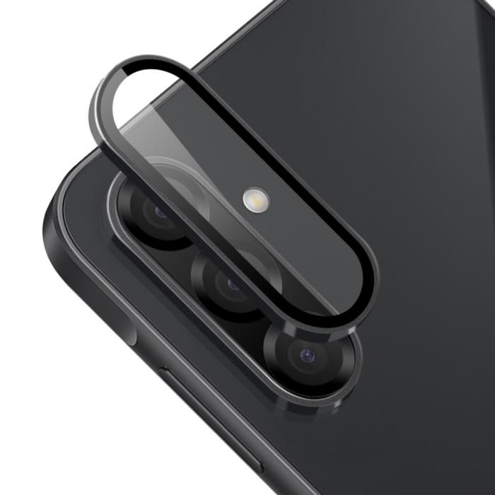 Bild 1, ENKAY Galaxy A56 5G/A36 5G Linsskydd Härdat Glas Svart