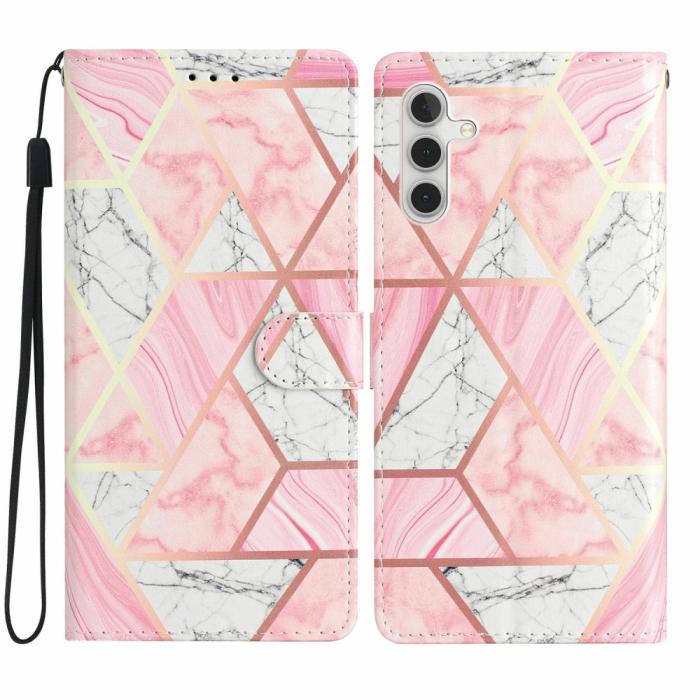 Bild 1, Samsung Galaxy S25 Plus Fodral Med Tryck Rosa Marmor