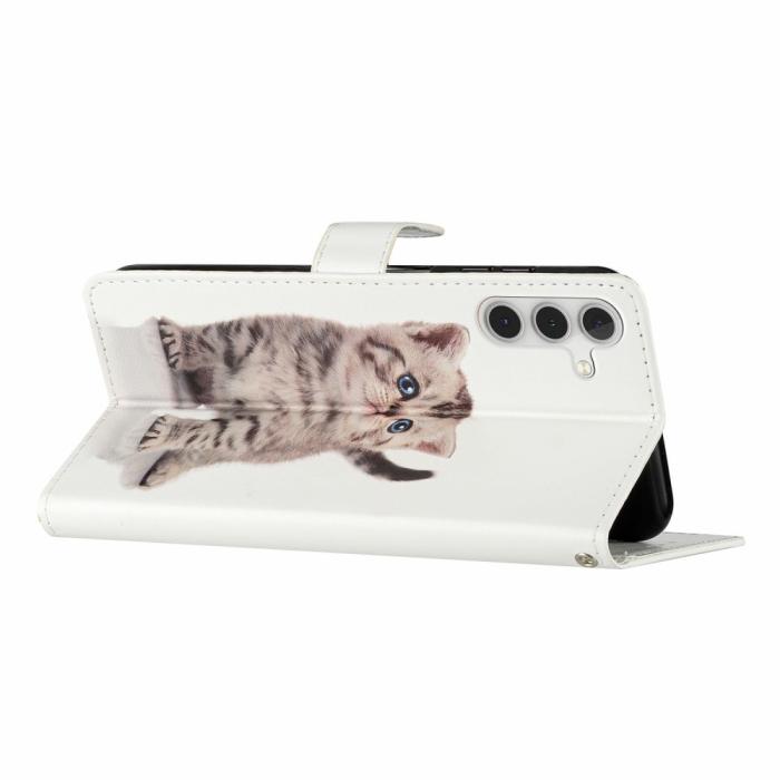 Bild 3, Samsung Galaxy S25 Plus Fodral Med Tryck Gullig Katt