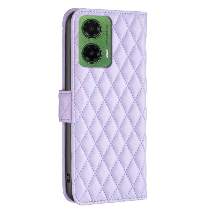 Bild 6, Motorola Moto G35 5G Fodral Diamond Läder Lila