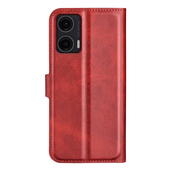 Bild 6, Motorola Moto G35 5G Fodral Läder Röd