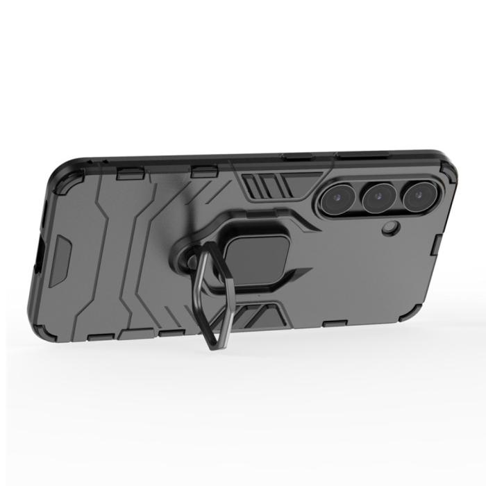 Bild 2, Samsung Galaxy S25 Plus Skal Hybrid Armor Ring Svart